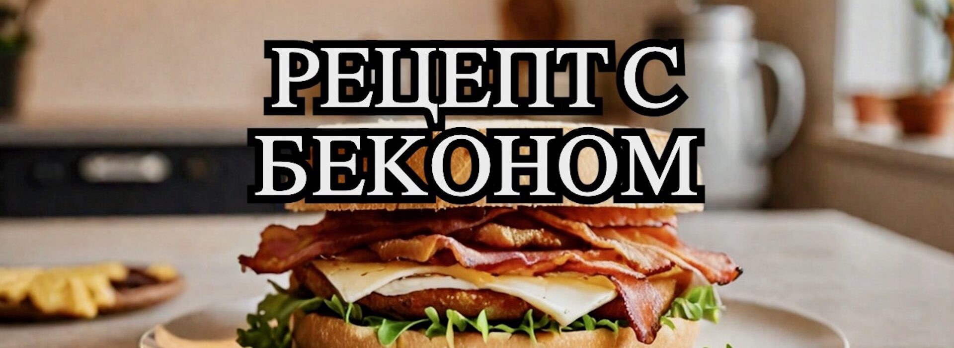 Сэндвич с беконом