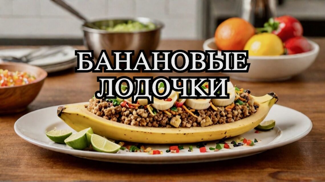 Мексиканские банановые лодочки – экзотика у вас дома