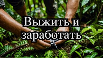 Выживание в джунглях и заработок 100$