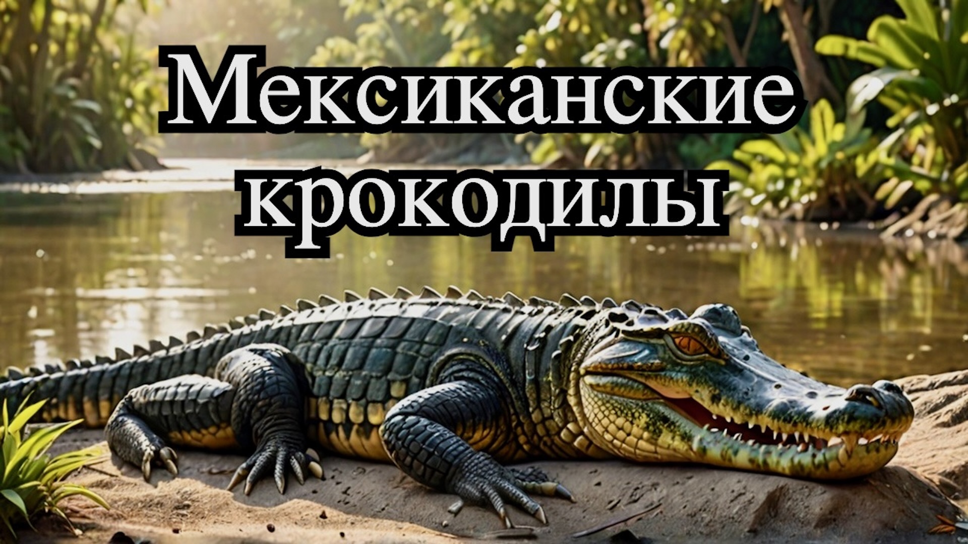 Мексиканские крокодилы