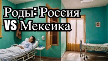 Роды в Мексике VS России