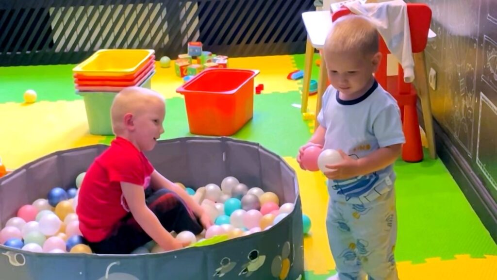 Игровая комната для детей в кафе Чайхона на Невском в СПб