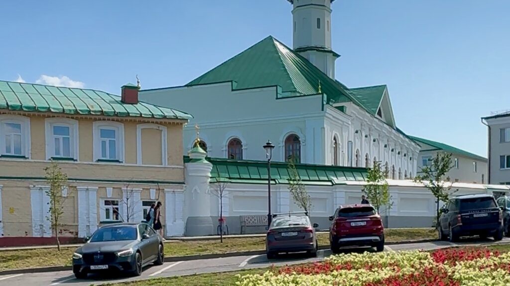 Мечеть Марджани Казань - вид от озера Кабан