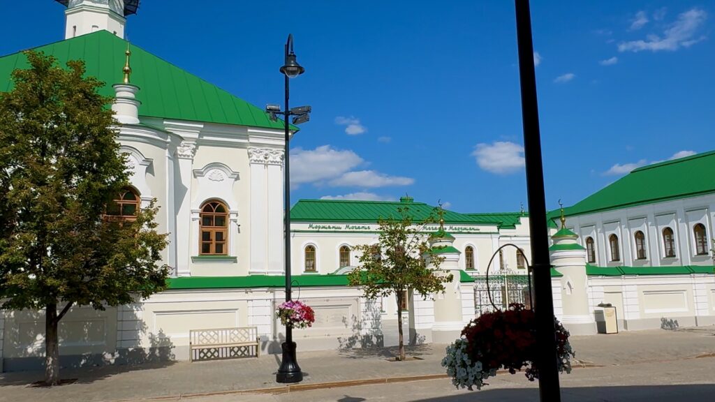 Мечеть Марджани в вечернем освещении, Казань.
