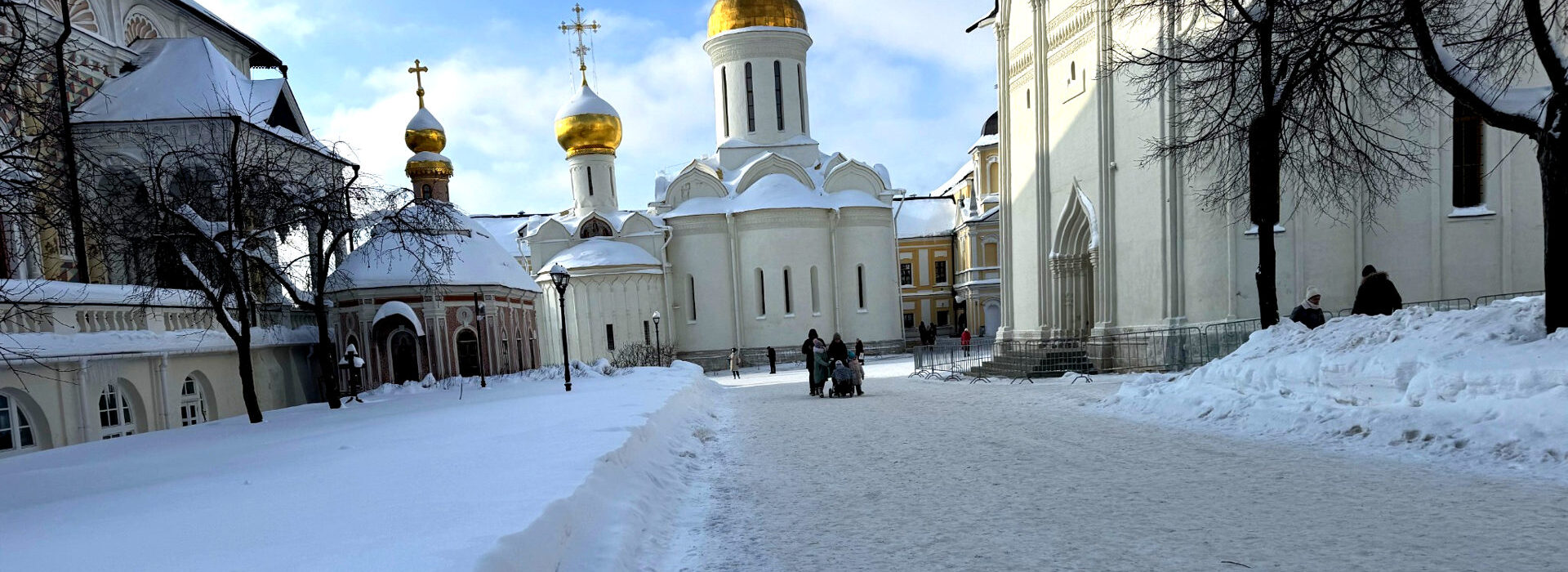 Троице-Сергиева лавра зимой Сергиев Посад