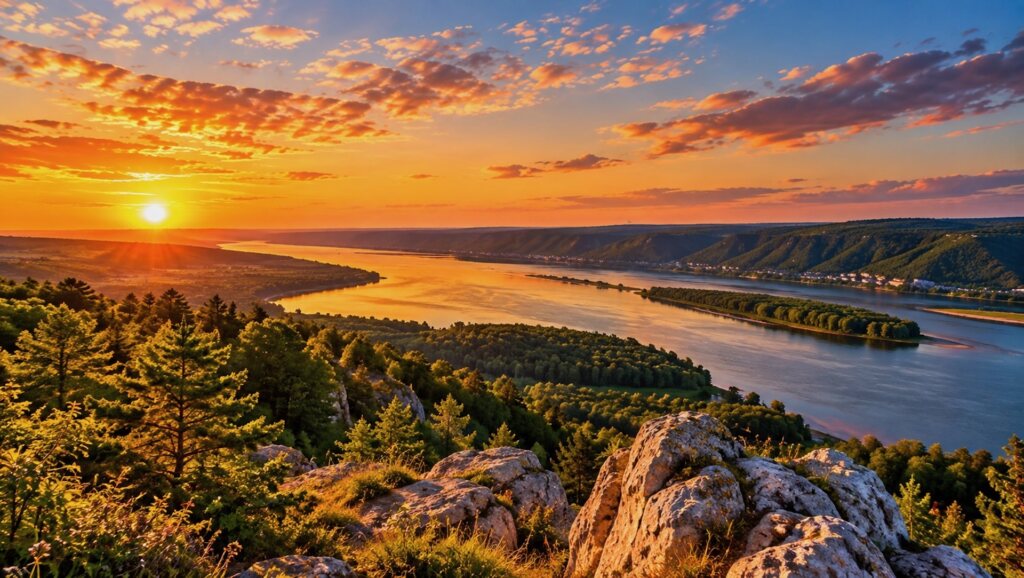 Самарская Лука, Волга и Жигулёвские горы