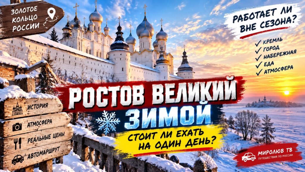Ростов Великий зимой: стоит ли ехать и что посмотреть