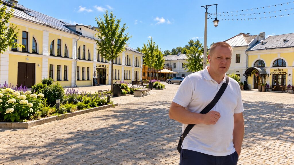 Исторический центр Ростова Великого летом