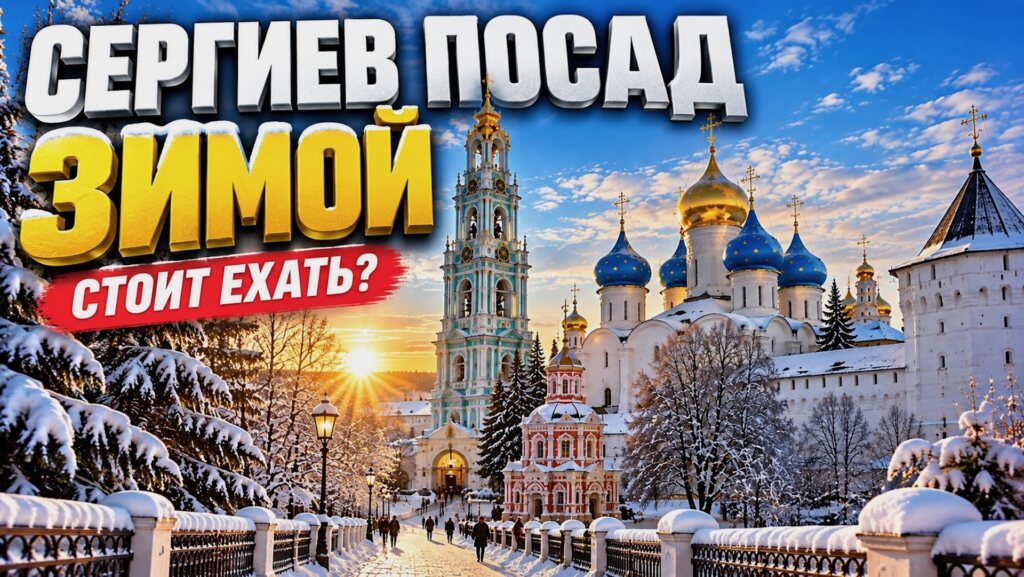 Сергиев Посад зимой — стоит ли ехать